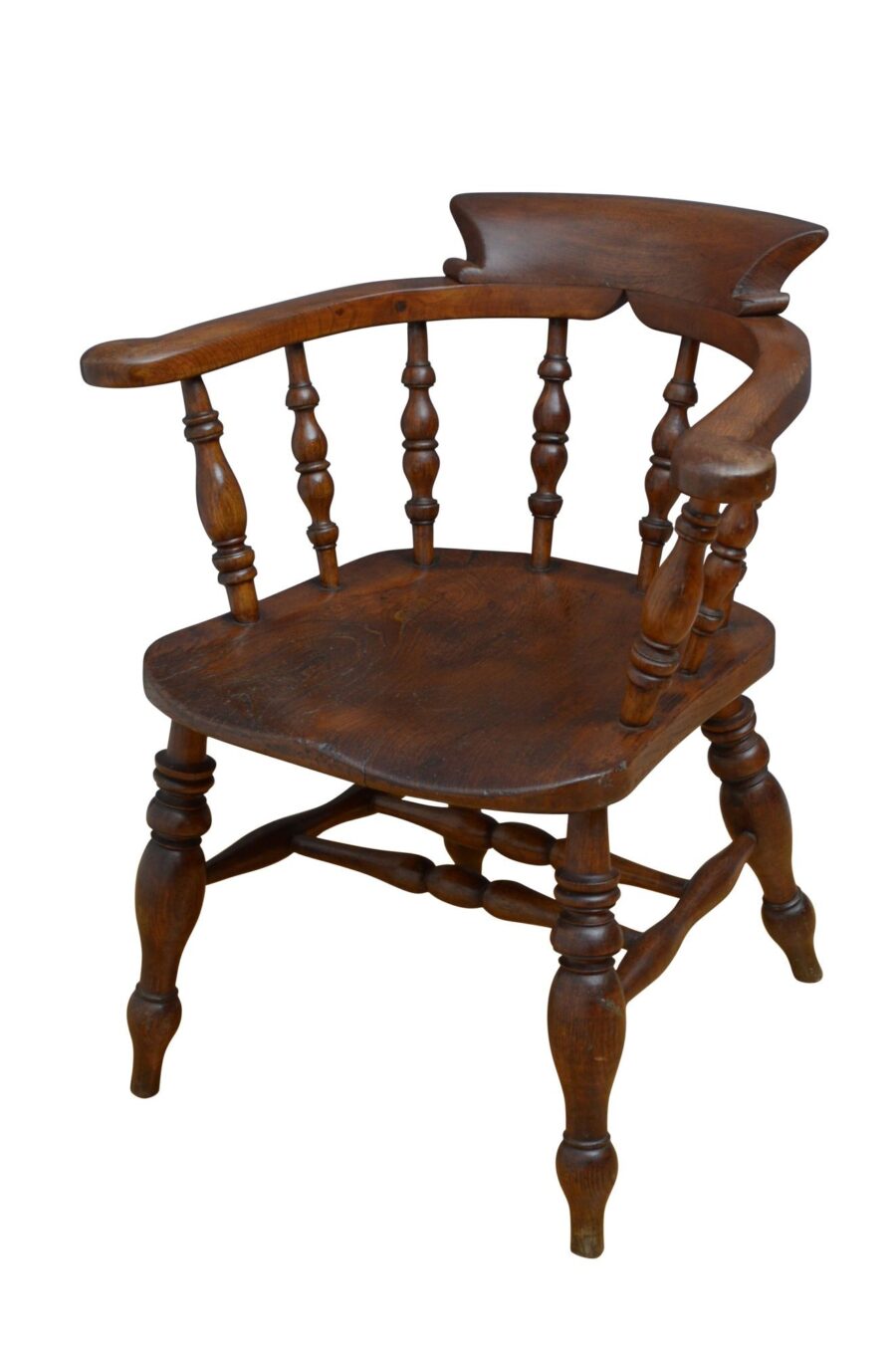 Set of Four Matched Smokers Bow Chairs - Image 7