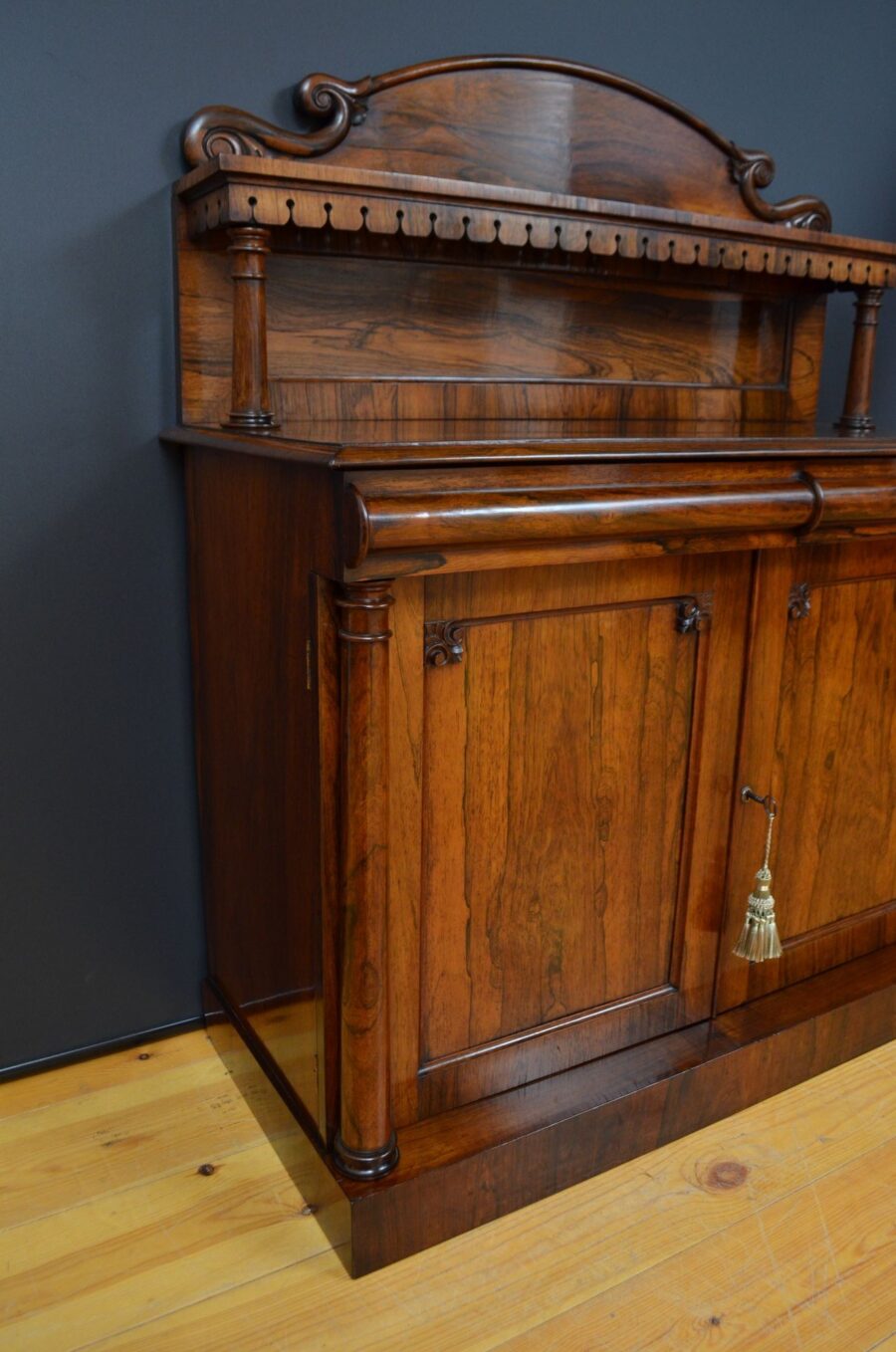 William IV Rosewood Chiffonier - Image 7