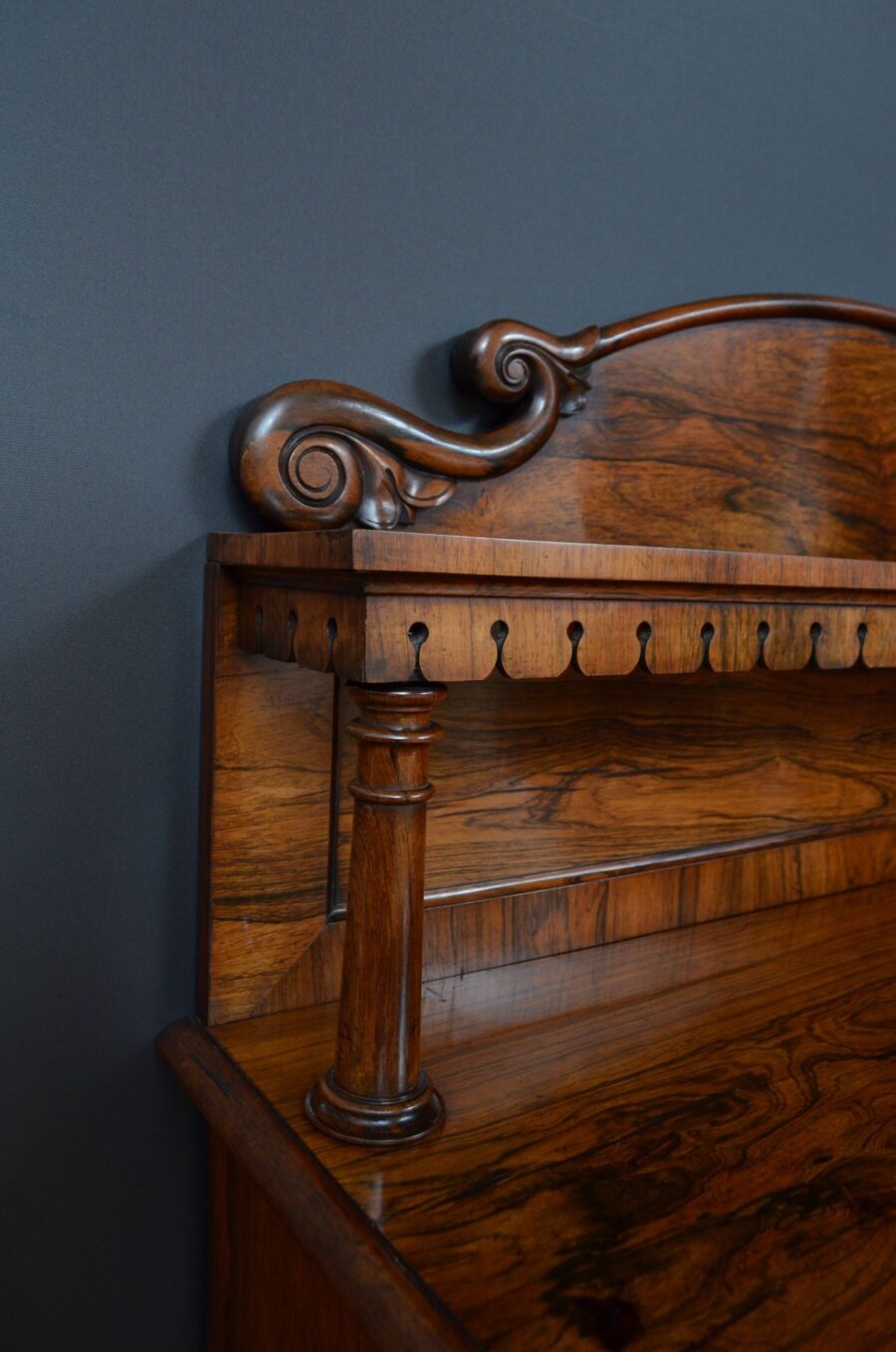 William IV Rosewood Chiffonier - Image 8