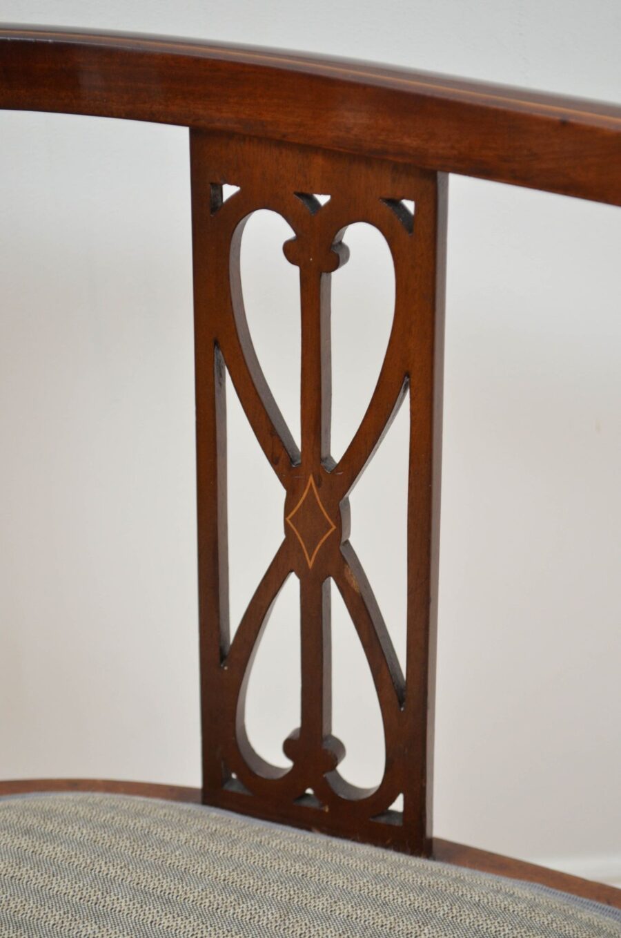 Edwardian Mahogany Tub Chair - Image 9
