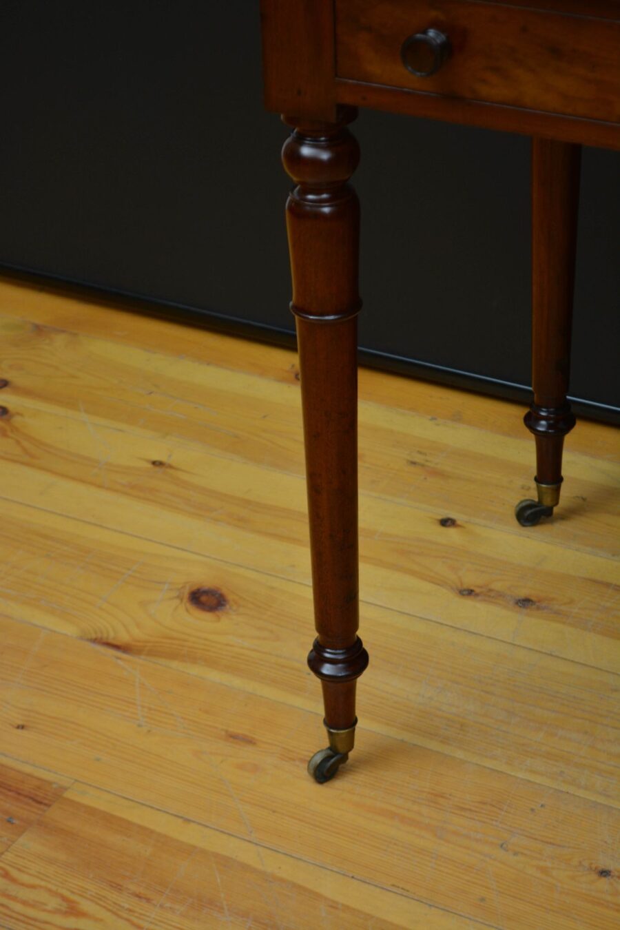 George IV Mahogany Dressing Table or Writing Table - Image 11