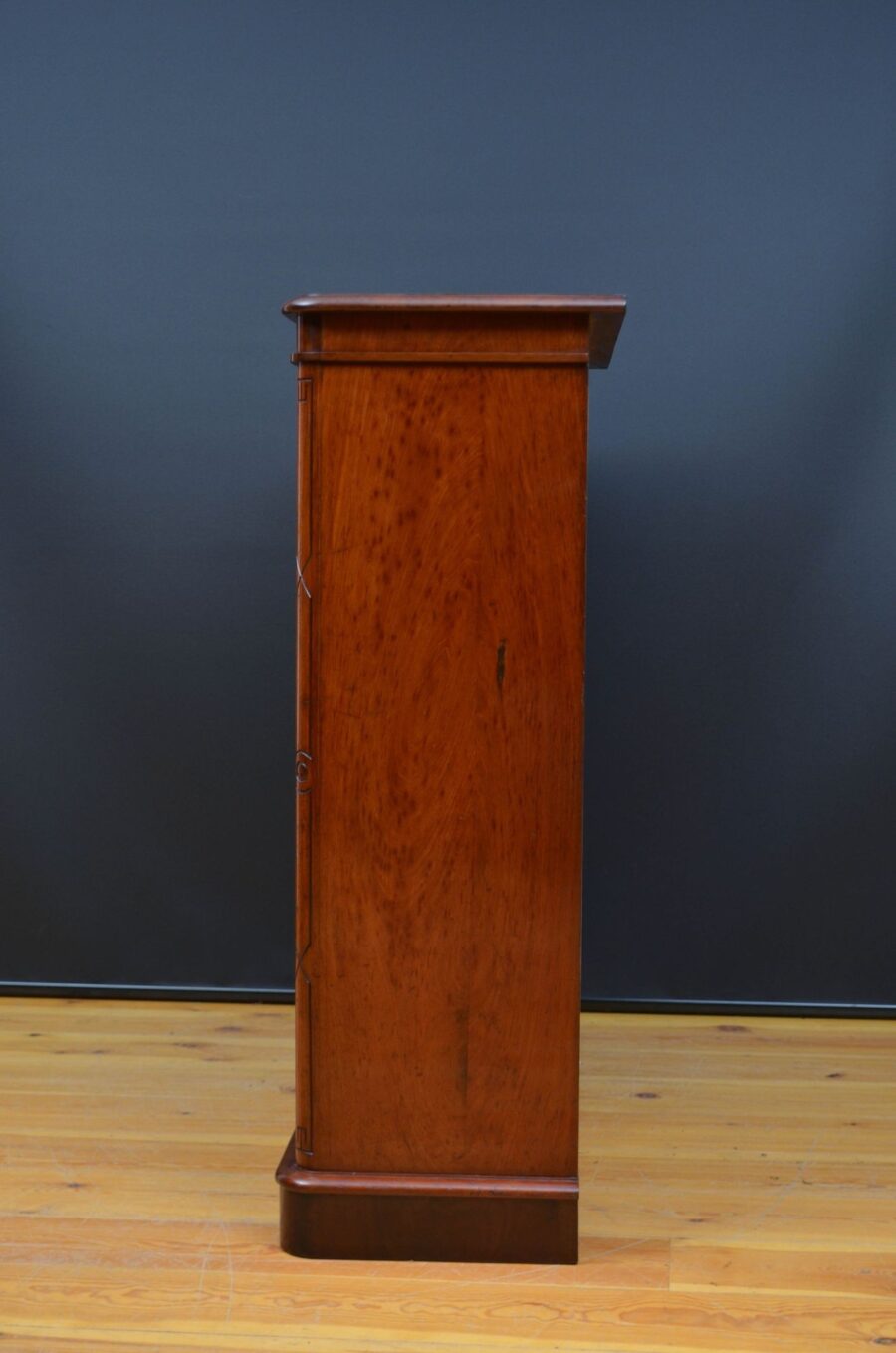 Victorian Solid Mahogany Open Bookcase - Image 15
