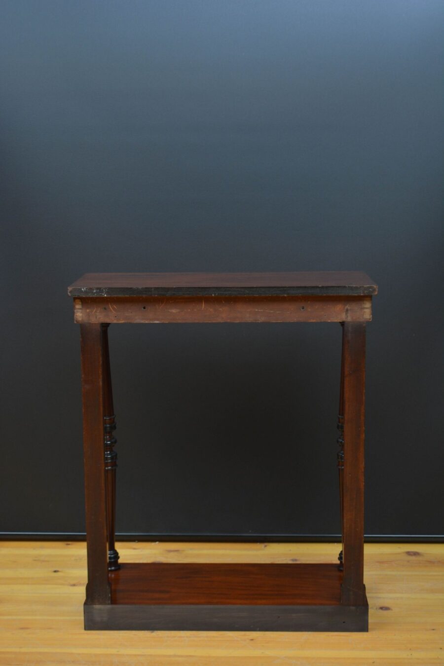Regency Mahogany Console Tale Hall Table - Image 15