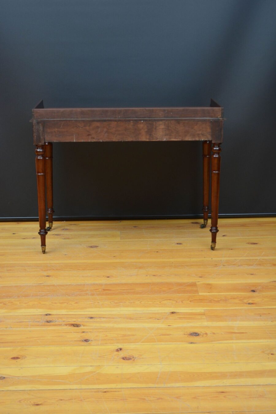 George IV Mahogany Dressing Table or Writing Table - Image 16
