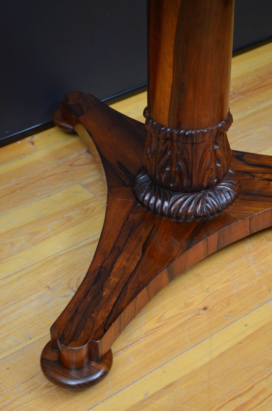 English Regency Rosewood Centre Table - Image 16