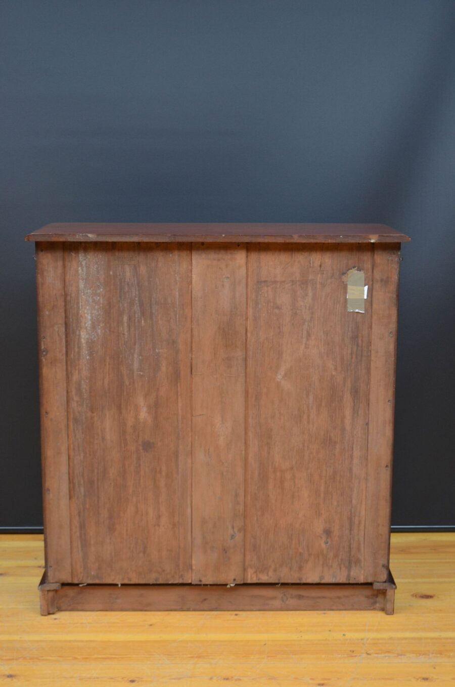 Victorian Solid Mahogany Open Bookcase - Image 17