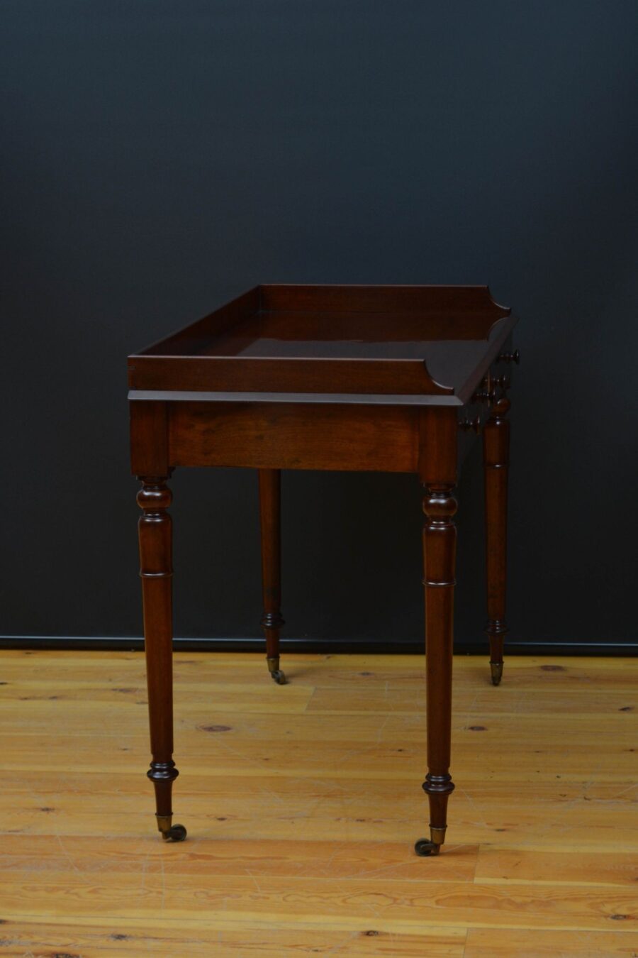 George IV Mahogany Dressing Table or Writing Table - Image 17