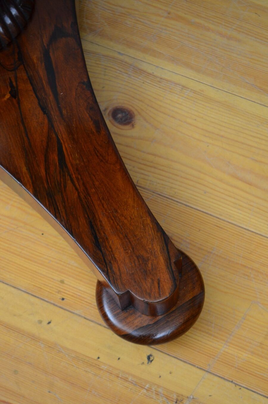 English Regency Rosewood Centre Table - Image 18