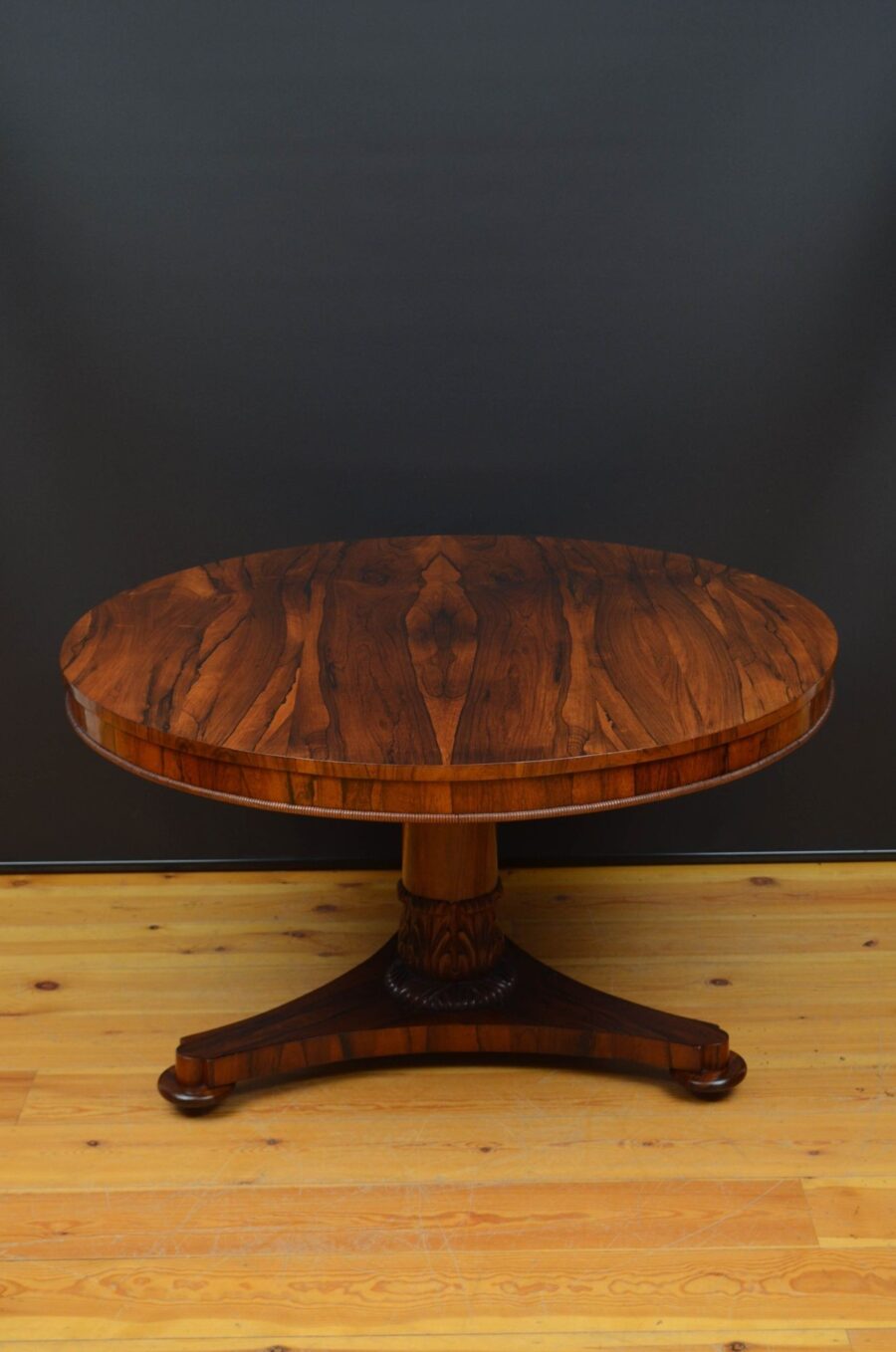 English Regency Rosewood Centre Table - Image 2