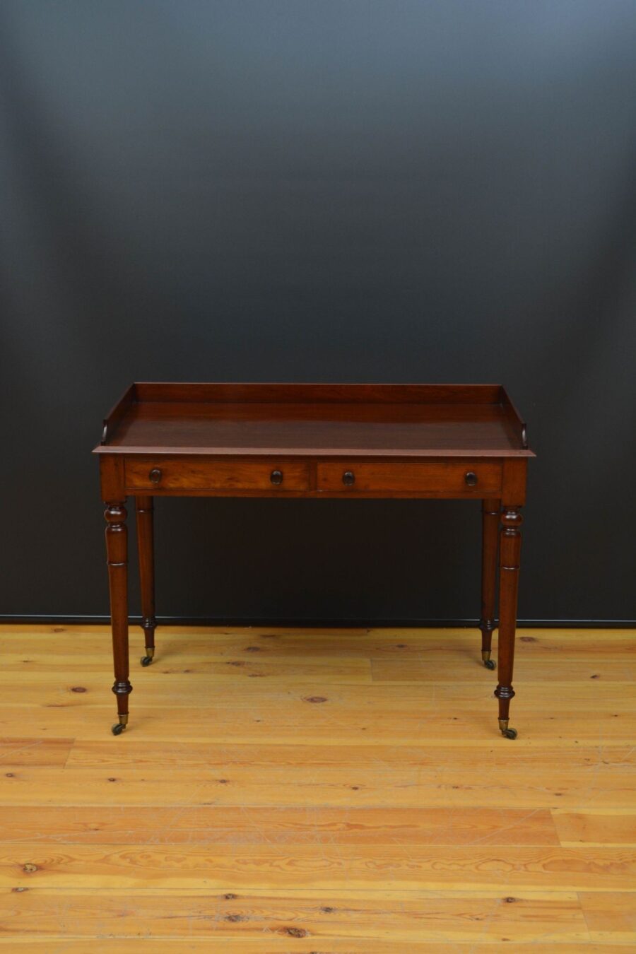 George IV Mahogany Dressing Table or Writing Table - Image 2