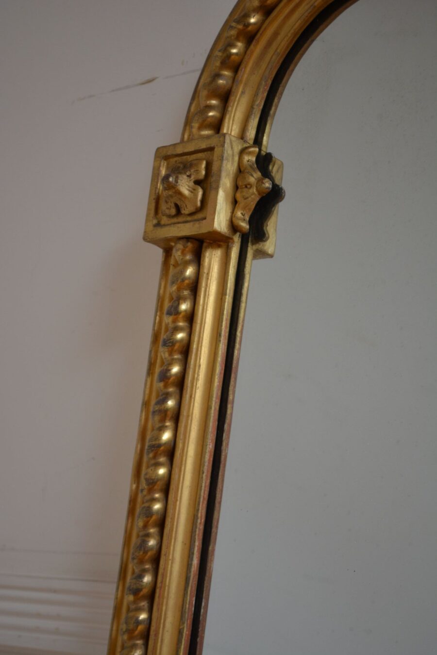 Excellent Victorian Giltwood Overmantle Mirror - Image 3