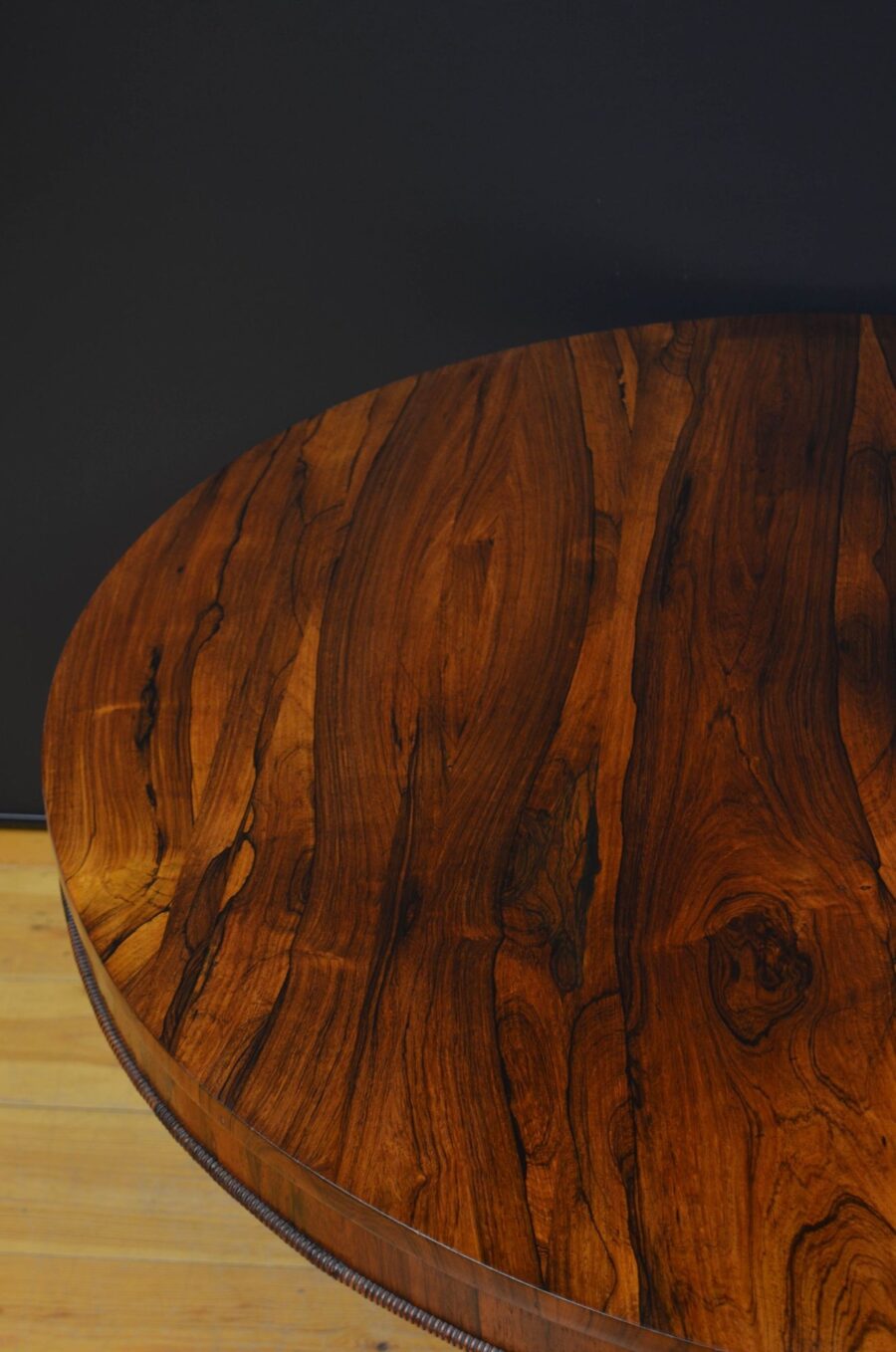 English Regency Rosewood Centre Table - Image 4
