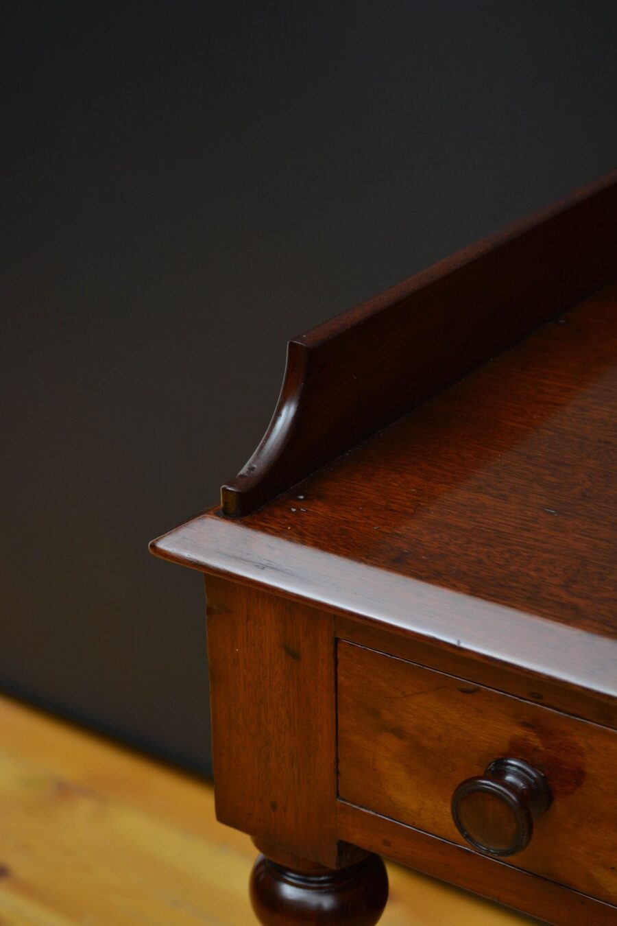 George IV Mahogany Dressing Table or Writing Table - Image 4