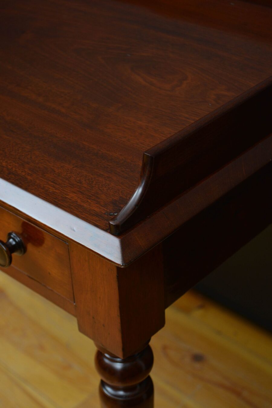 George IV Mahogany Dressing Table or Writing Table - Image 5