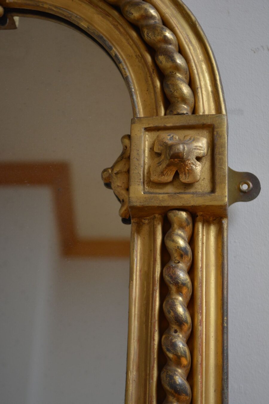 Excellent Victorian Giltwood Overmantle Mirror - Image 7