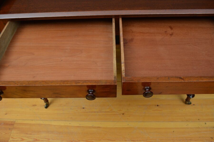 George IV Mahogany Dressing Table or Writing Table - Image 8