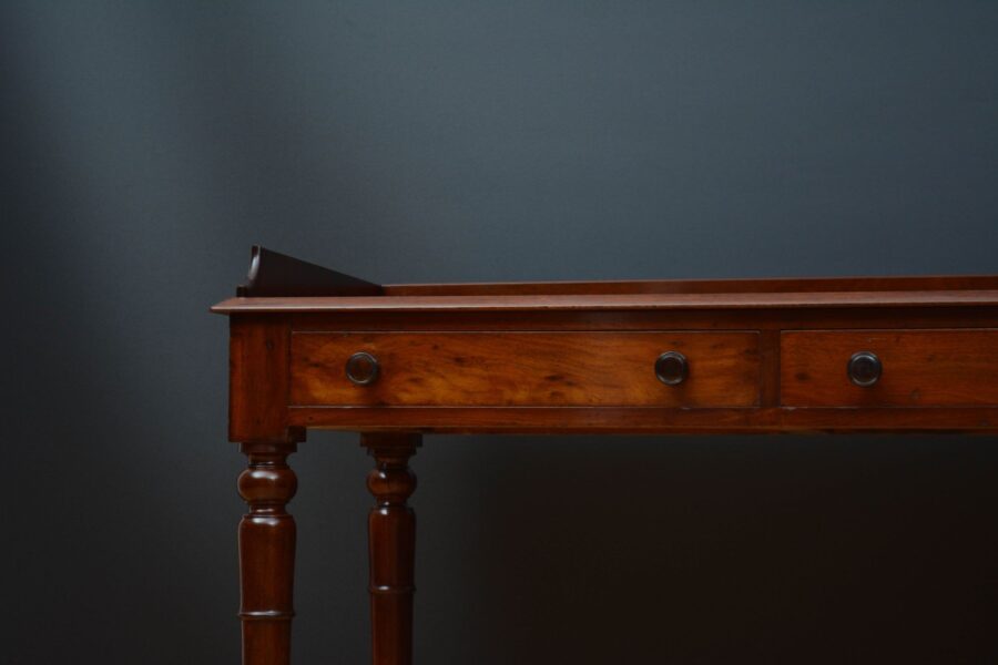 George IV Mahogany Dressing Table or Writing Table - Image 9