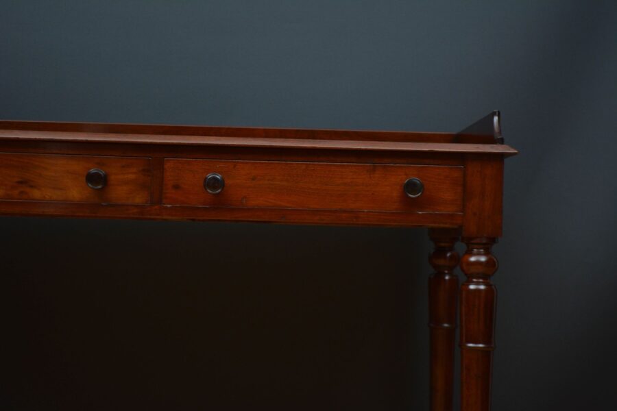 George IV Mahogany Dressing Table or Writing Table - Image 10
