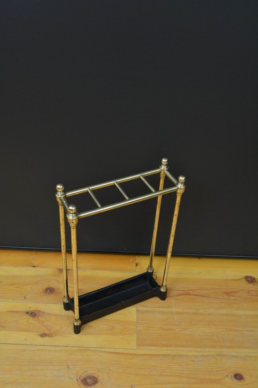 Victorian Brass Umbrella Stand