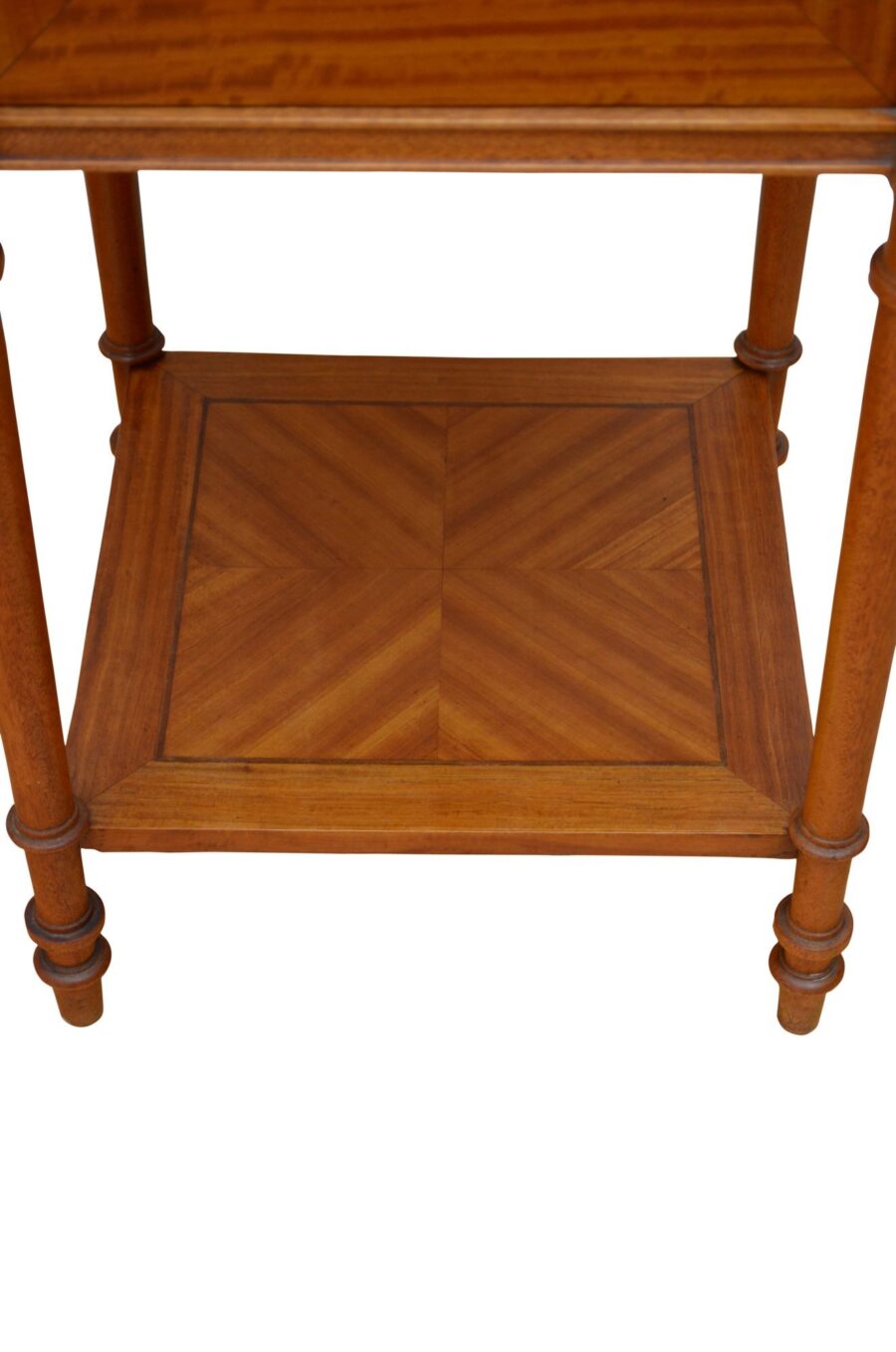 Pair Of Satinwood Bedside Cabinets - Image 11