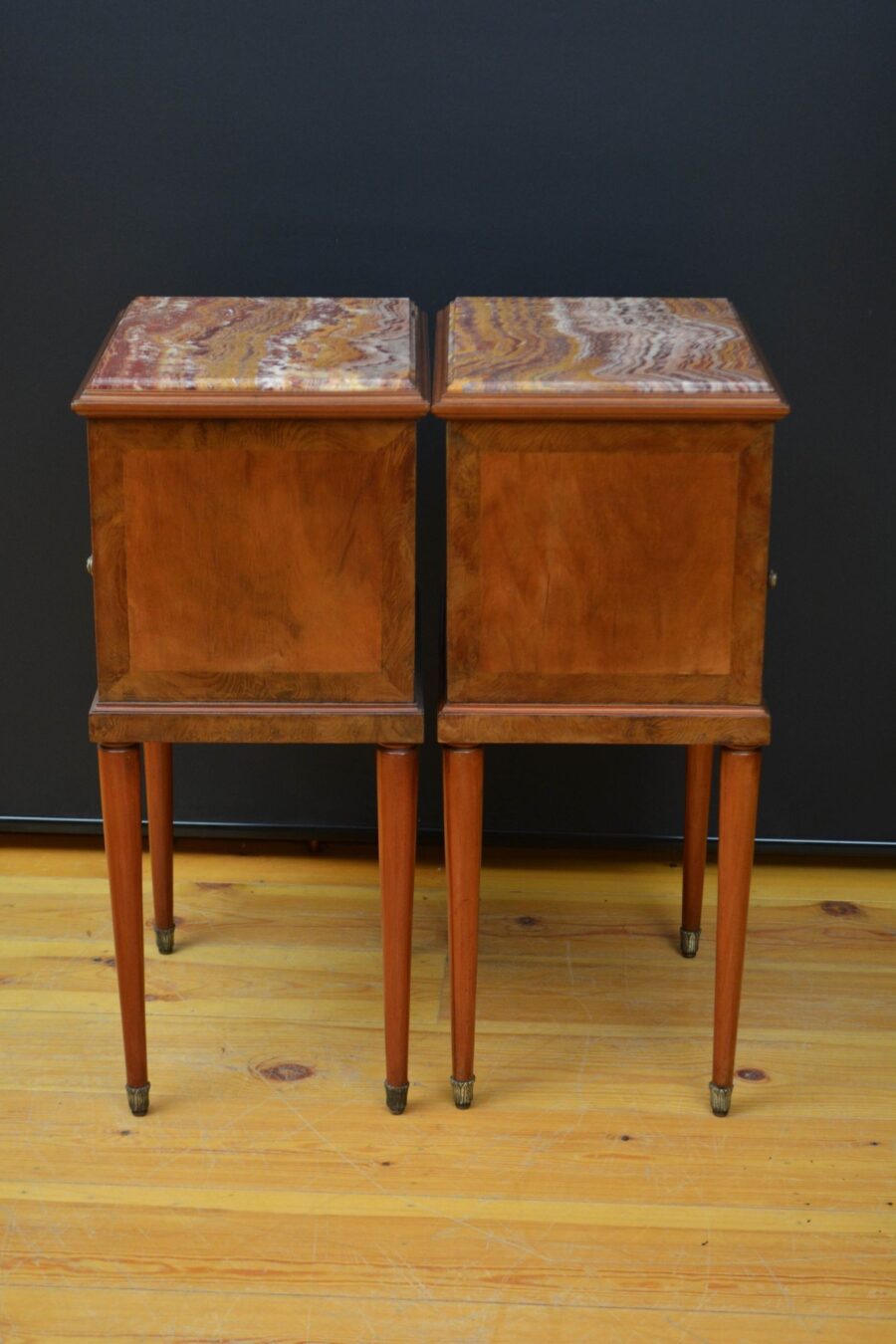 Pair of Antique Bedside Cabinets - Image 11