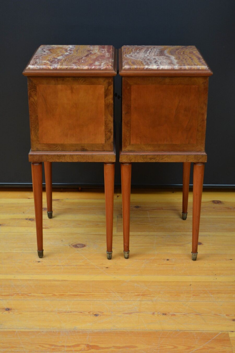 Pair of Antique Bedside Cabinets - Image 13