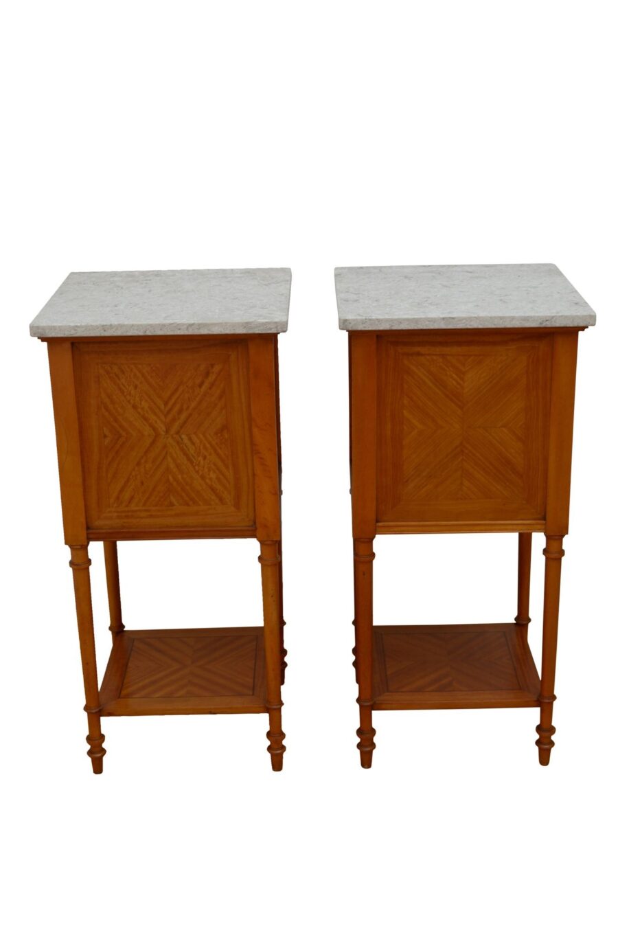 Pair Of Satinwood Bedside Cabinets - Image 14