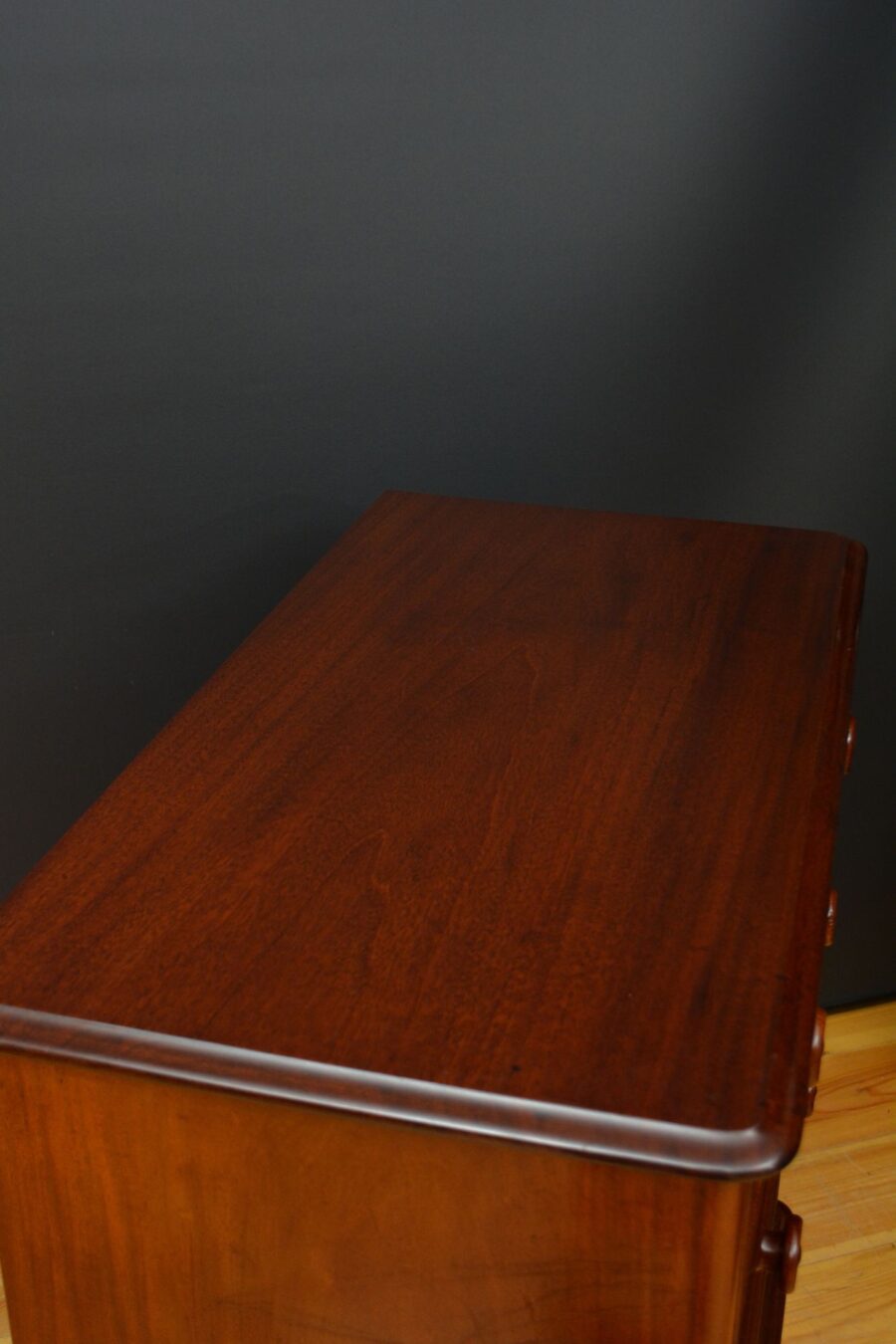 Victorian Flamed Mahogany Chest of Drawers RESERVED - Image 3