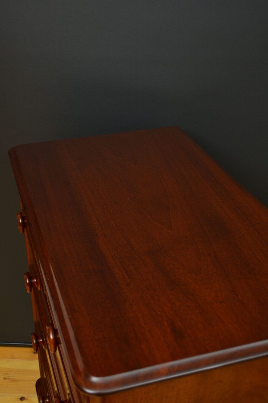 Victorian Flamed Mahogany Chest of Drawers RESERVED - Image 4