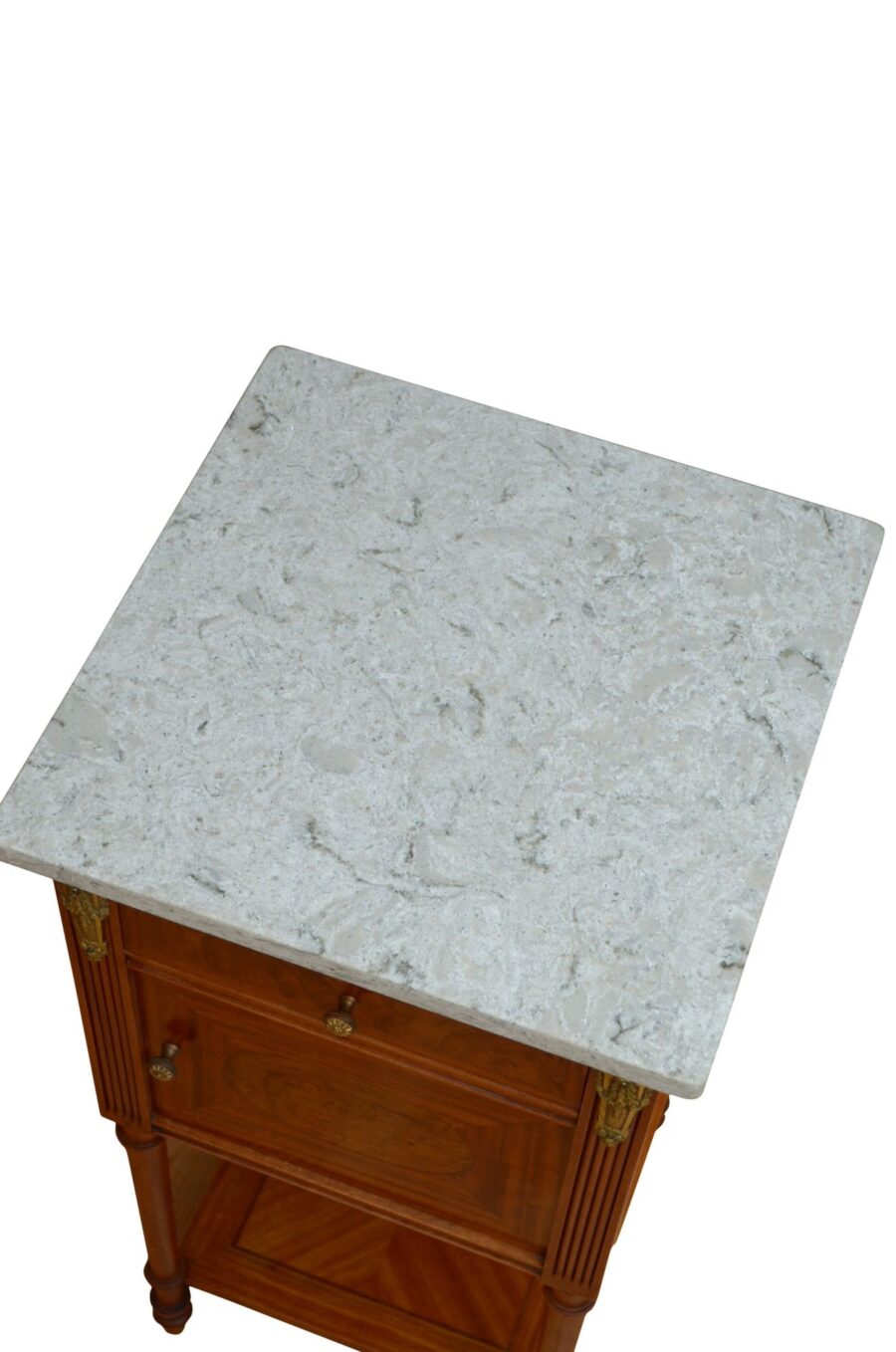 Pair Of Satinwood Bedside Cabinets - Image 4