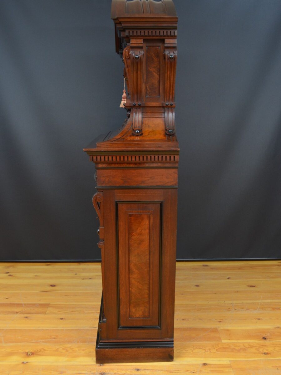 Gustave Herter Aesthetic Walnut Bookcase / Cabinet - Image 7