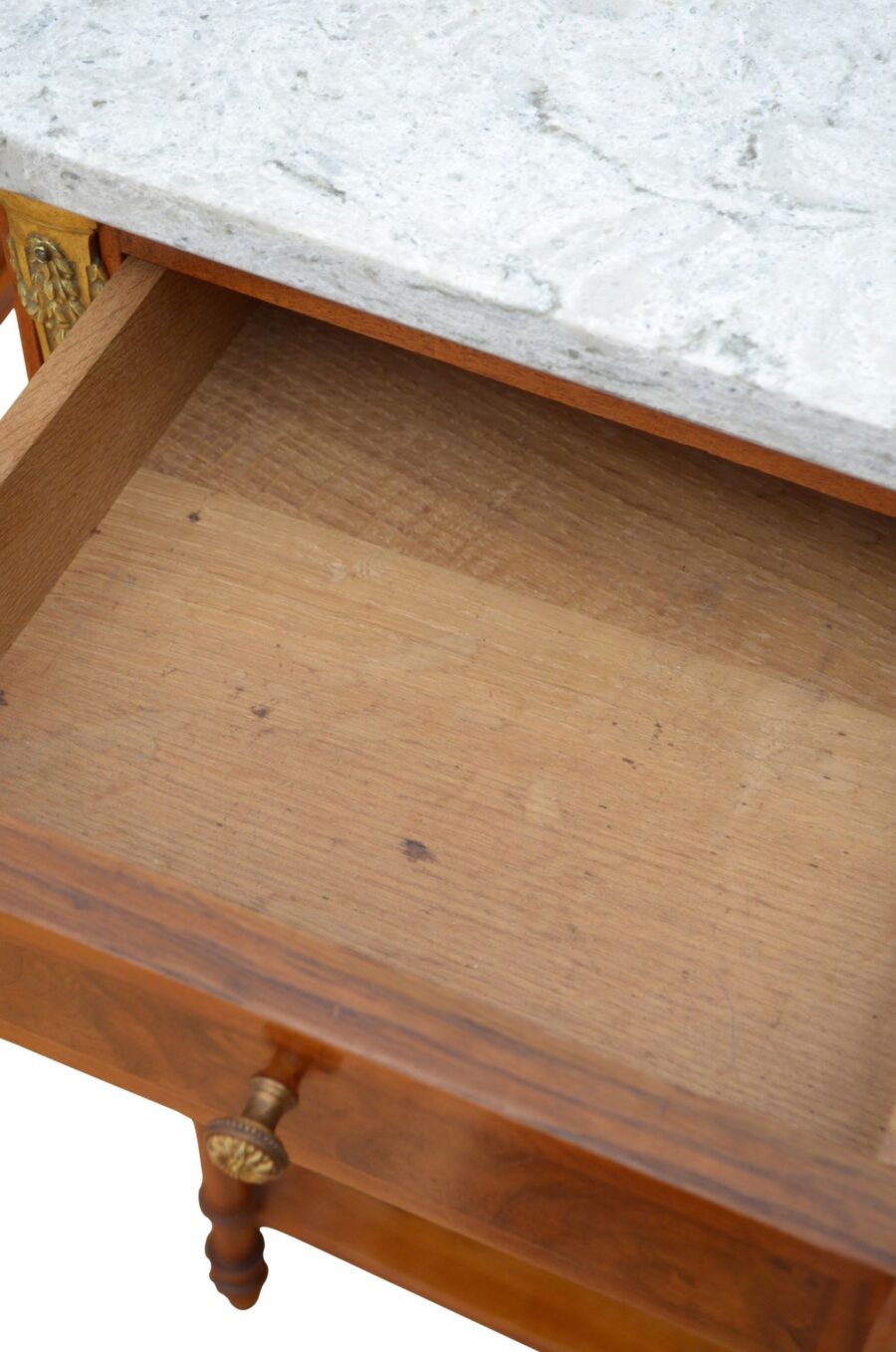 Pair Of Satinwood Bedside Cabinets - Image 9