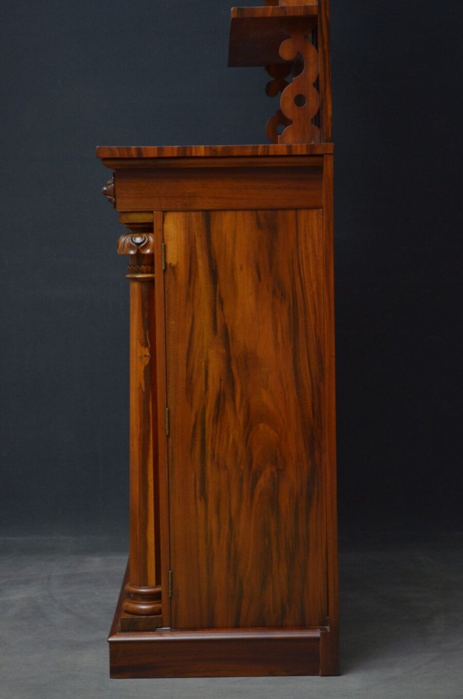 Early Victorian Goncalo Alves Chiffonier - Image 11