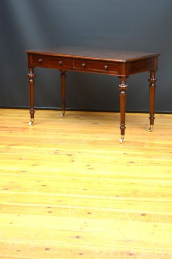 Victorian Mahogany Writing Table / Dressing Table