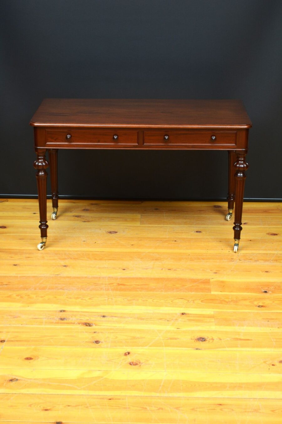 Victorian Mahogany Writing Table / Dressing Table - Image 2