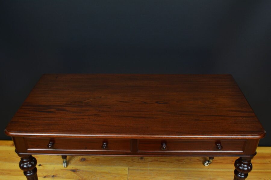 Victorian Mahogany Writing Table / Dressing Table - Image 5