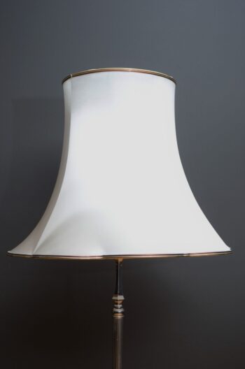 Stylish Art Deco Chrome Floor Standard Lamp