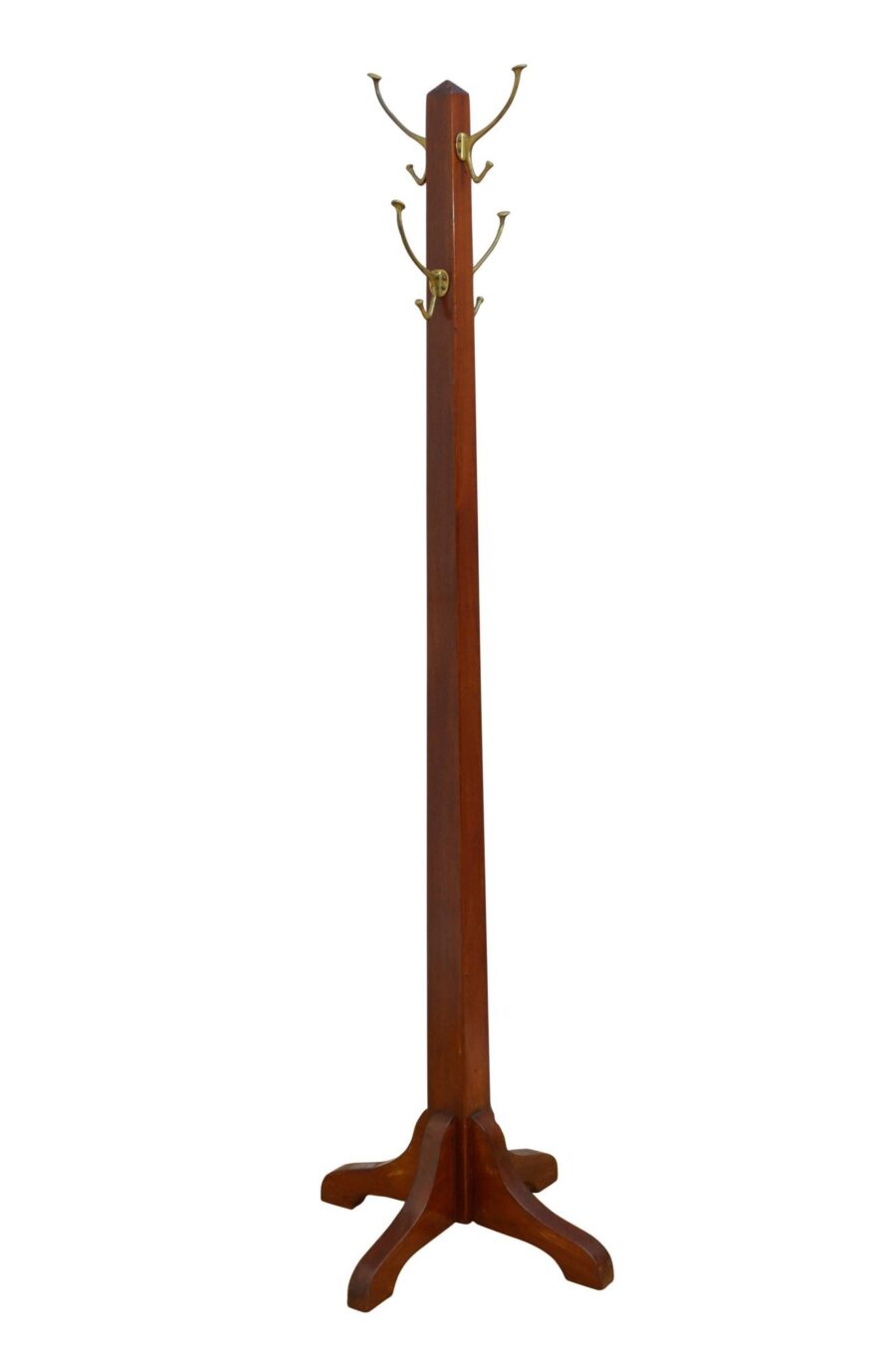 Arts and Crafts Coat Stand in Solid Mahogany