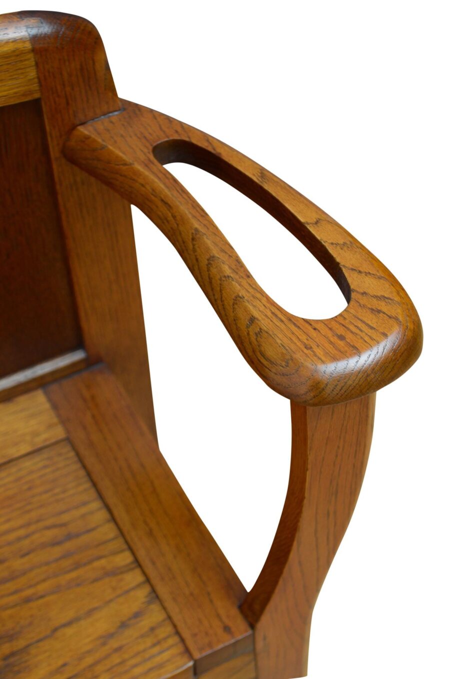 Stylish Art Deco Hall Bench - Image 11
