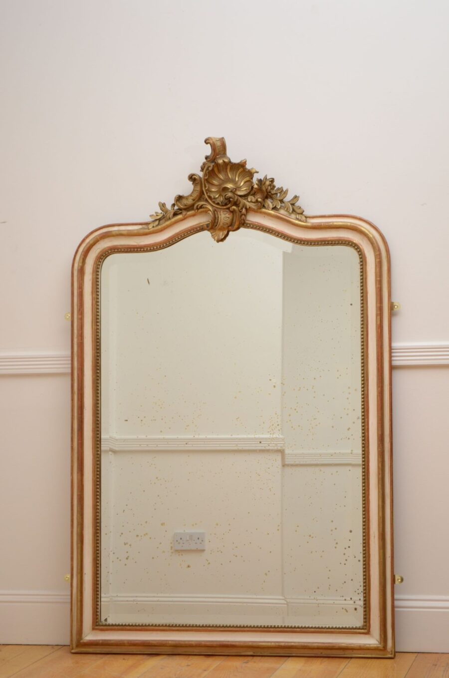Antique 19th Century Wall Mirror - Image 15