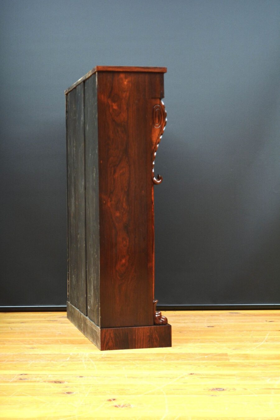 William IV Open Bookcase in Rosewood - Image 17