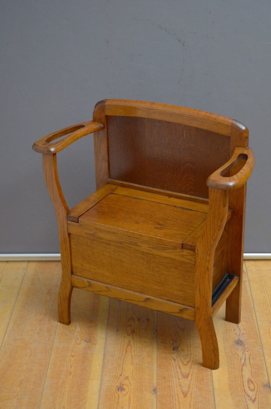 Stylish Art Deco Hall Bench - Image 3