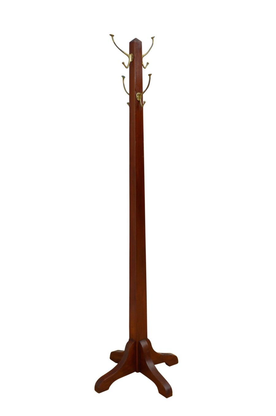 Arts and Crafts Coat Stand in Solid Mahogany - Image 3