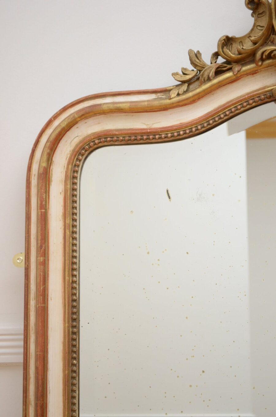 Antique 19th Century Wall Mirror - Image 4
