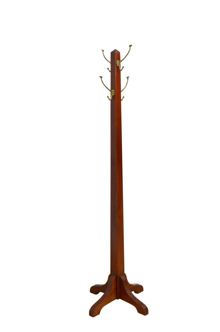 Arts and Crafts Coat Stand in Solid Mahogany - Image 5