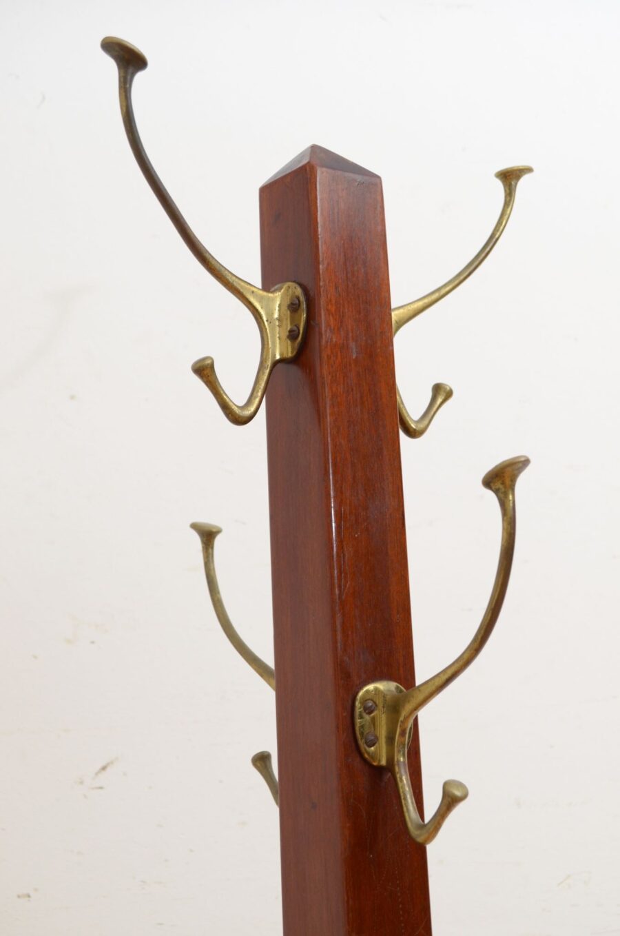 Arts and Crafts Coat Stand in Solid Mahogany - Image 6