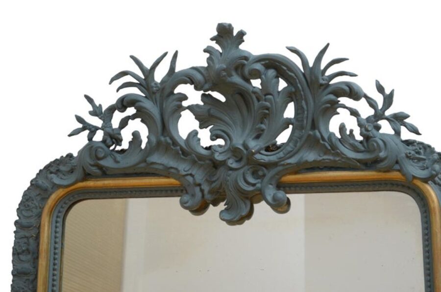 19th Century French Wall Mirror - Image 7