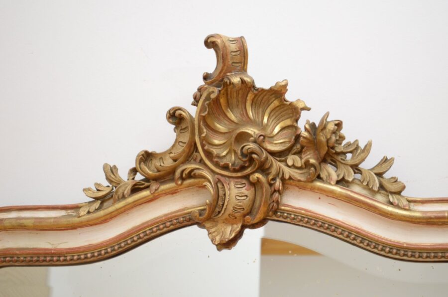 Antique 19th Century Wall Mirror - Image 7