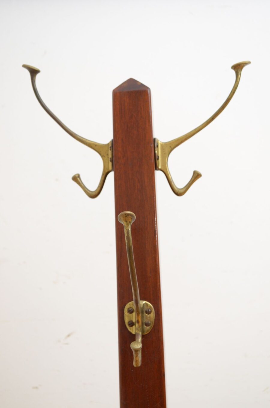 Arts and Crafts Coat Stand in Solid Mahogany - Image 7