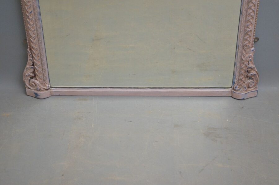Late 19th Century Painted Wall Mirror - Image 8